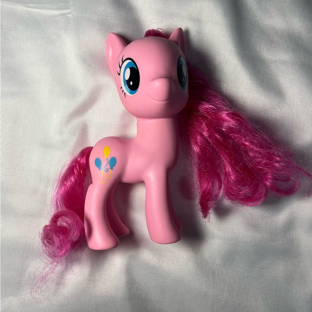 My Little Pony Pinkie Pie 6” Figure 2016 Hasbro Brushable Hair Moveable